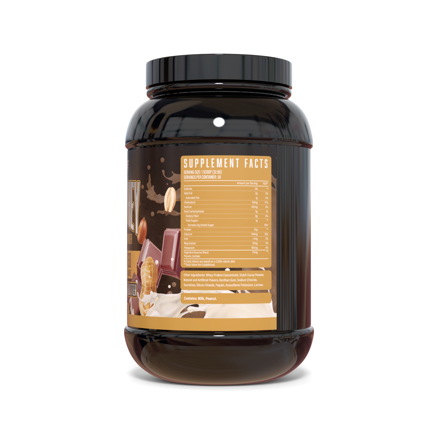 Chocolate Peanut Butter Supplement Facts