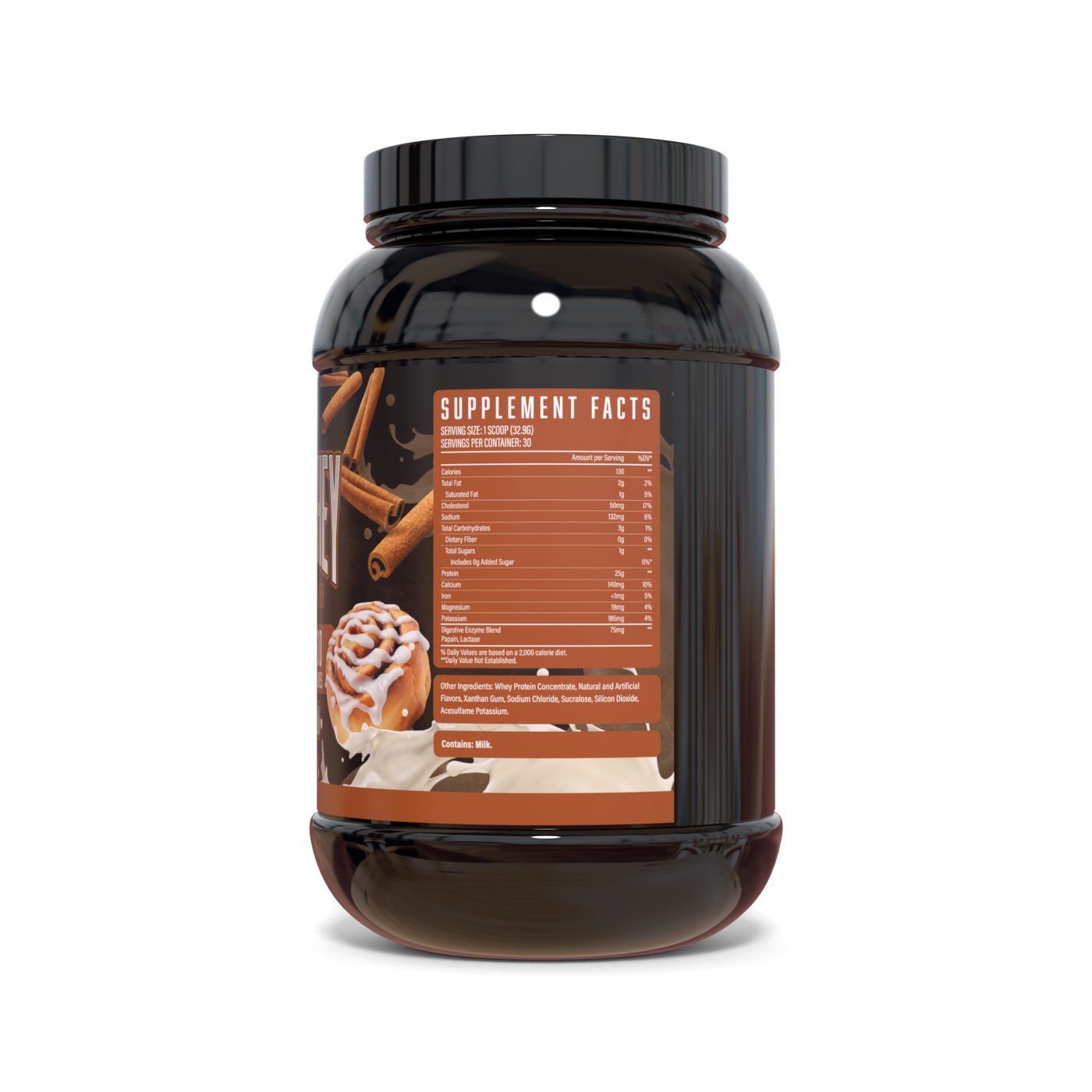 Cinnamon Bun Supplement Facts