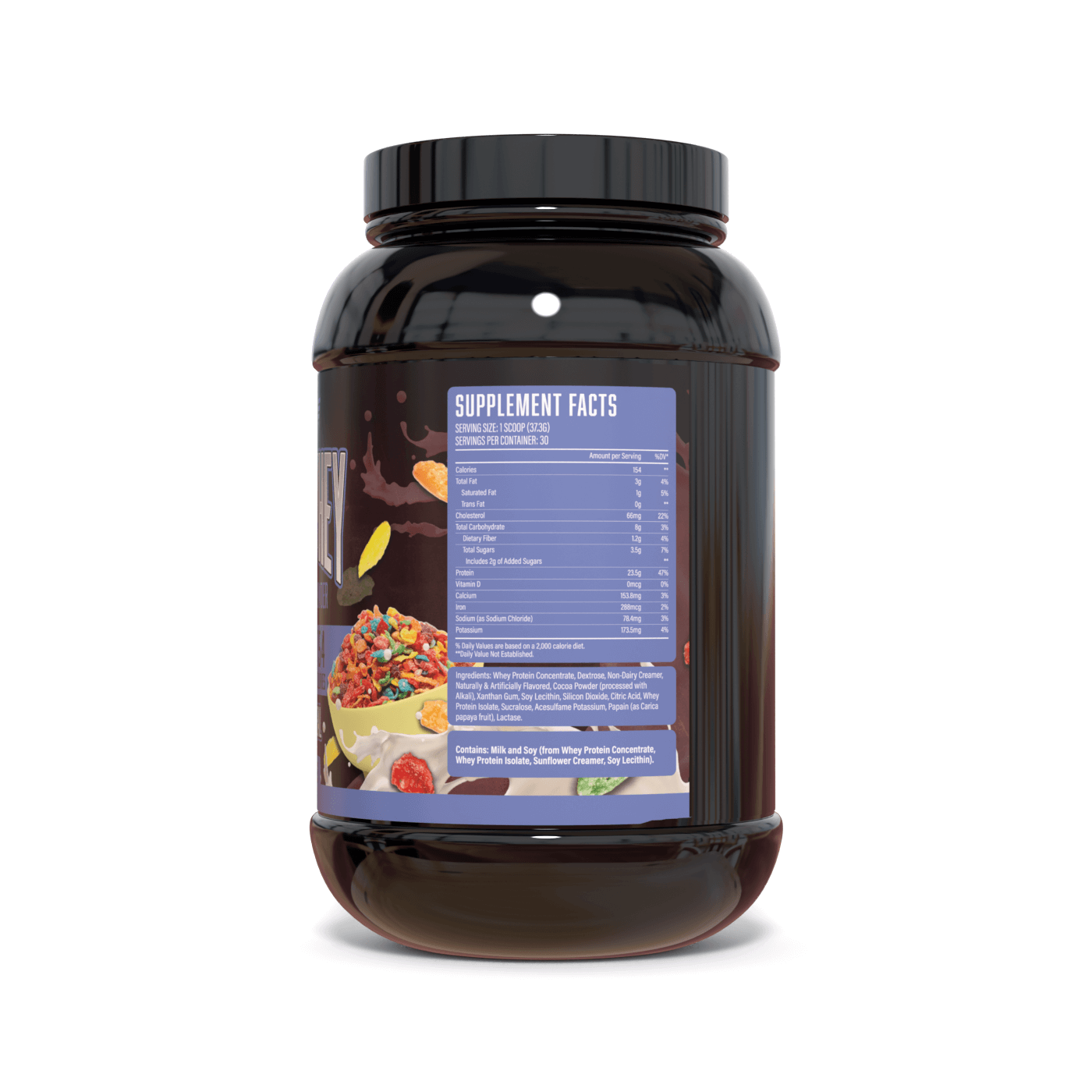 Huge Fruity Cereal protein powder ingredients