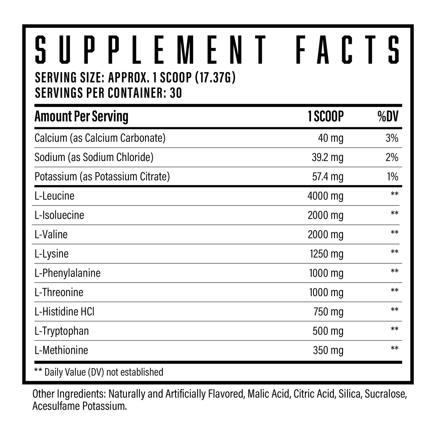 Supplement Facts